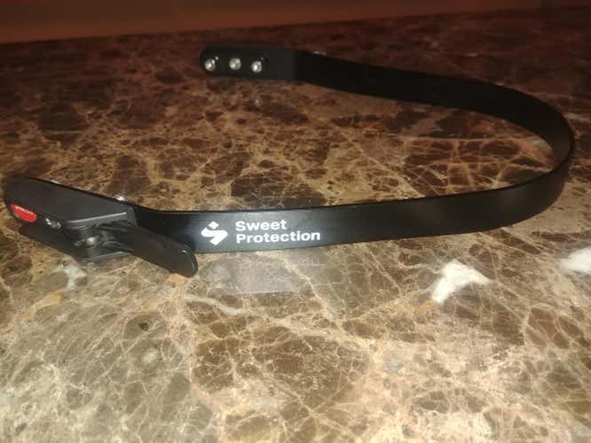 Black New Unisex Sweet Protection Slalom Helmet Guard FIS Legal