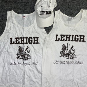 2 Lehigh Athletics Tank Tops And Hat Bundle SizeLarge