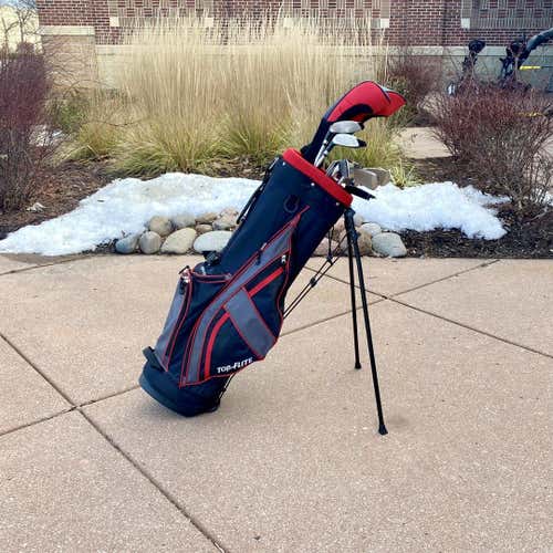 Used Top Flite 10 Piece Mens Right Package Set Steel Regular