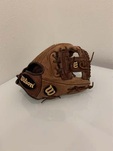Brown Kid Pitch (9YO-13YO) Infield A1000 11.5" Baseball Glove