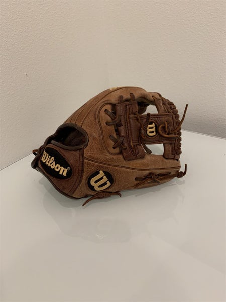 Brown Kid Pitch (9YO-13YO) Infield A1000 11.5" Baseball Glove