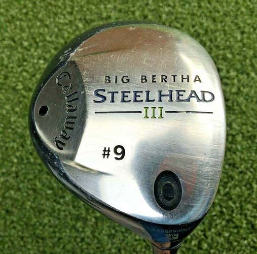 Callaway Big Bertha Steelhead III #9 Wood  RH System III Ladies Graphite /mm2446