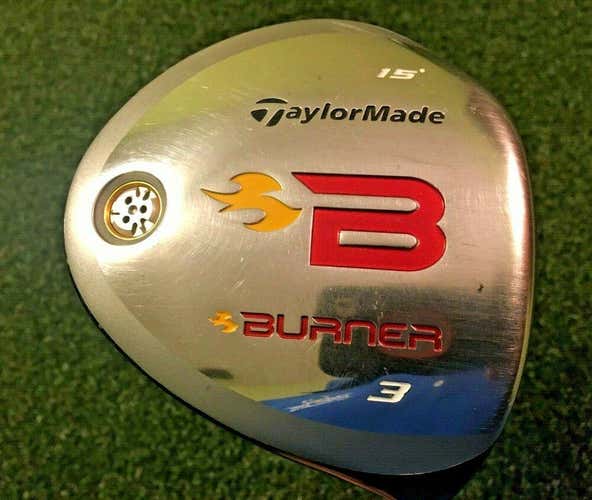 TaylorMade Burner 3 Wood 15* RH / 49g REAX Regular Graphite / Nice Club / mm2459