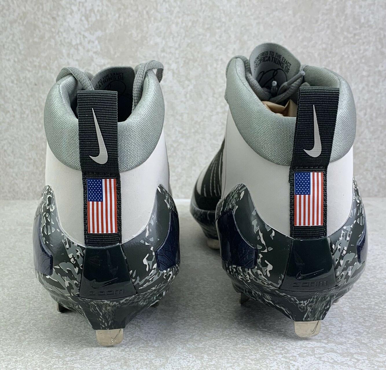 Nike Force Zoom Trout 4 Mid Camo USA Baseball Cleats Nike Force Zoom Trout 8 Pro Metal Baseball Cleats main image 4