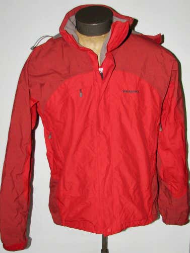Patagonia Men's Primo Gore-Tex XCR Hot Tomato Hooded Jacket Coat - Size Medium