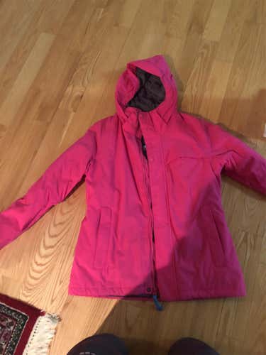 Pink Adult Large Burton Jacket - Equipped With Snow belt