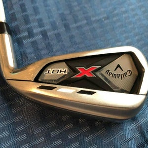Callaway X Hot 6 Iron, Righty, Regular Flex Steel, 2° Up, Authentic DEMO/Fitting