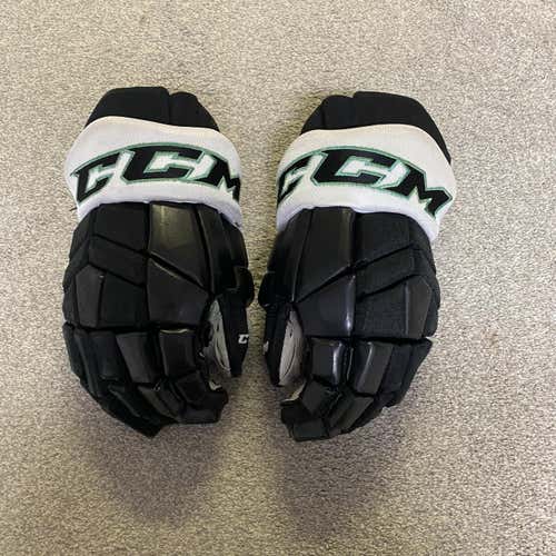Black Senior CCM HG42 14" Pro Stock Gloves