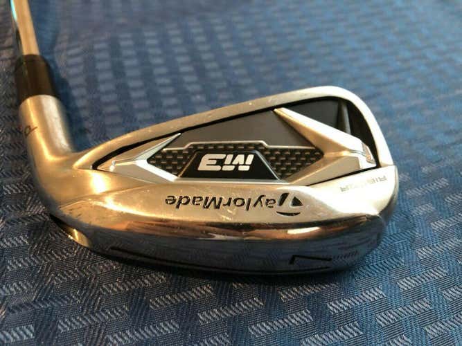 TaylorMade M3 7 Iron, Righty, Regular Flex Steel, 2° Up, Authentic DEMO/Fitting