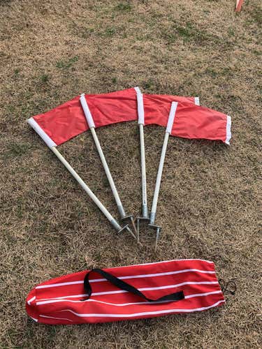 Corner Flags For Soccer (Or Any Other Field Sport)