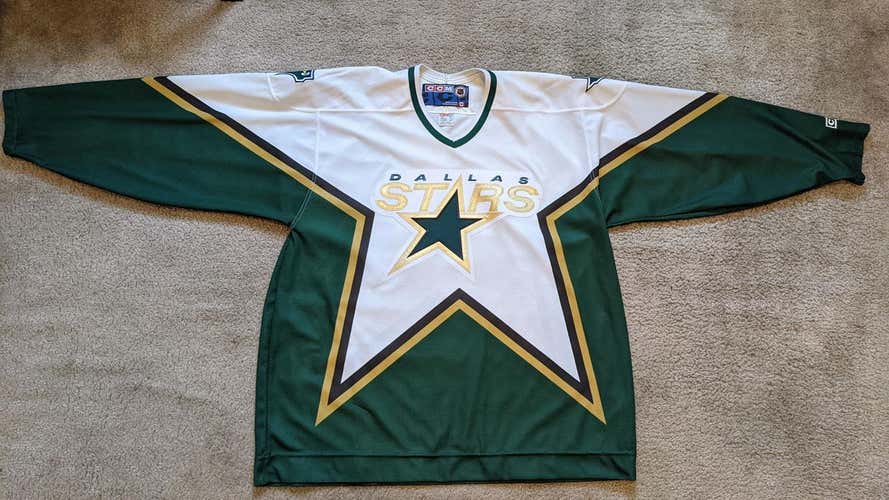 Vintage Replica XXL Dallas Stars CCM Jersey