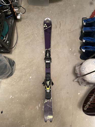 Used Fischer 125 RC4 World Cup SL With Bindings Skis