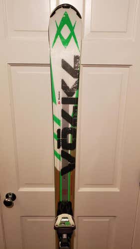 Used Men's Volkl RTM 84 181 Skis With Bindings Max Din 12