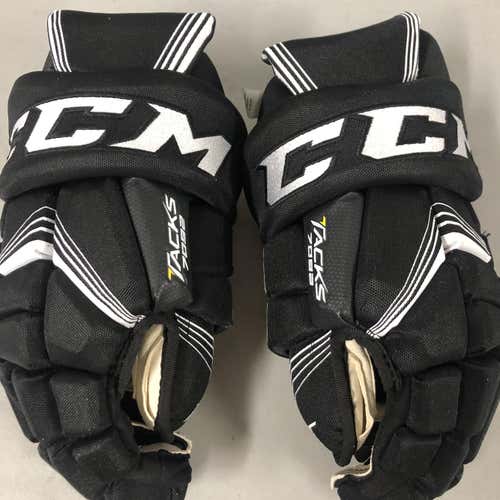 Black Senior CCM Tacks 7092 15" Gloves
