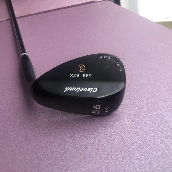 Men's Right Handed 588 RTX 2.0 Blade Black Satin Wedge Flex Steel Shaft Wedge