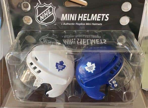 NHL Toronto Maple Leaf Mini-helmets