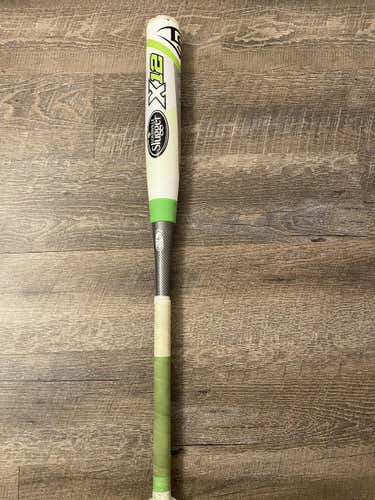Used Louisville Slugger X12 Bat 17 oz 29"
