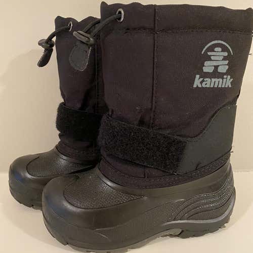 Black Youth  Kamik Boots