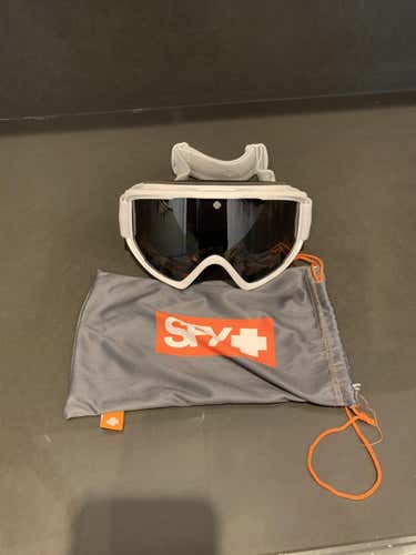 Spy Optic Crusher Elite Ski Goggles Matte White