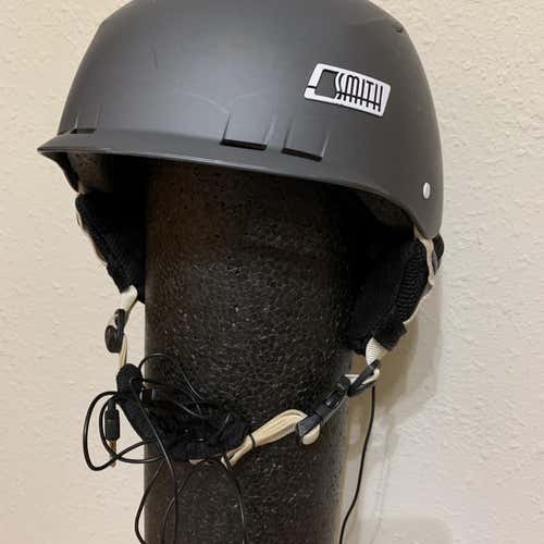 Gray Men's Large Smith Hustle Helmet