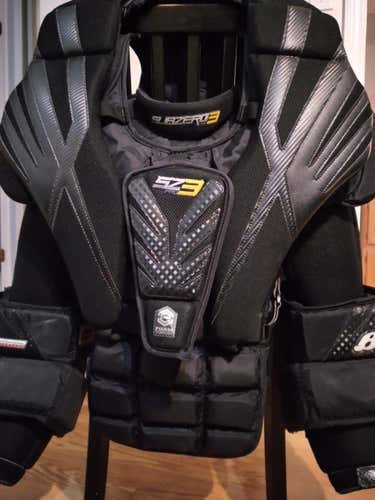 Used Senior Large Brian's Sub Zero 3 Goalie Chest Protector Pro Stock
