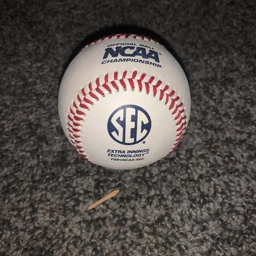 Signed NCAA Georgia Baseball by Coach