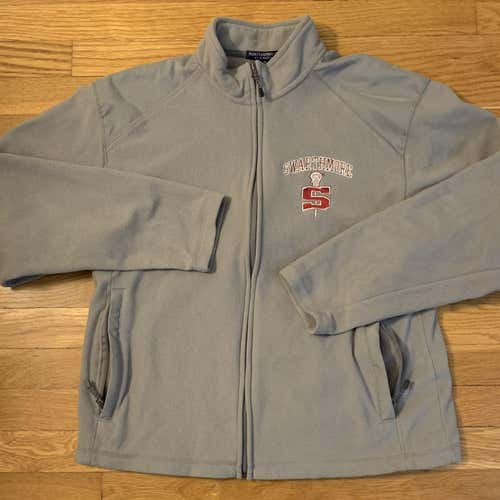 Gray Swarthmore Lacrosse Team Jacket