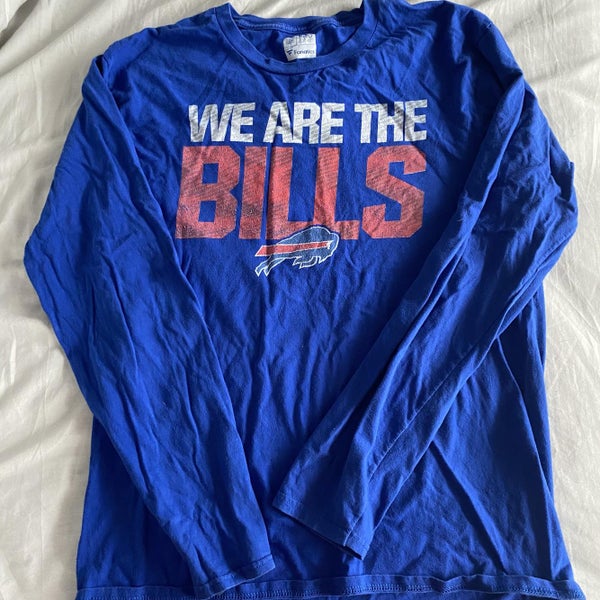 NWT men's M/medium 47 Brand buffalo bills Logo tee/T Shirt Retro NFL  football navy | SidelineSwap