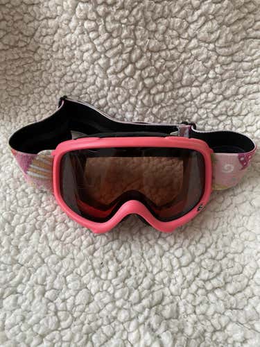 Pink Smith Ski Goggles- Used Kid's Small