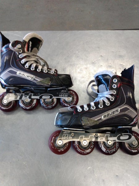 Used Bauer Junior 04.5 Street Hockey Roller Hockey Skates