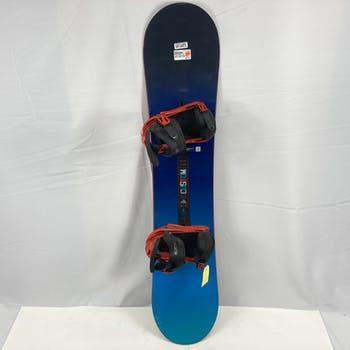 Kid's New Burton Custom smalls Snowboard All Mountain With Bindings