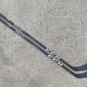 2 PACK CCM RibCor Trigger2 PMT Pro Stock Hockey Stick Grip 100 Flex Left P90 8317