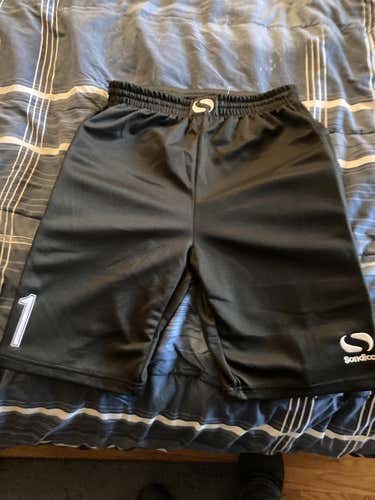 Black New Men's Medium Other Goalie Bottom