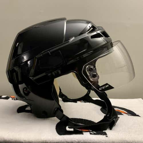 PRO STOCK CCM V08 HELMET + VRP25 STRAIGHT CUT VISOR - NEW UNUSED