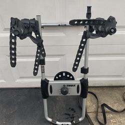 Used Thule Bike Rack For Jeep Wrangler Or Spare Tire Mount