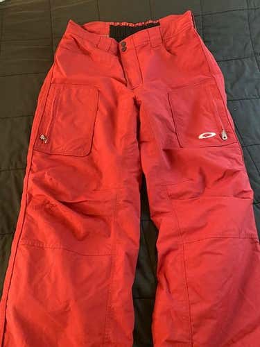 Red Men's Used Adult XXL Oakley Pants