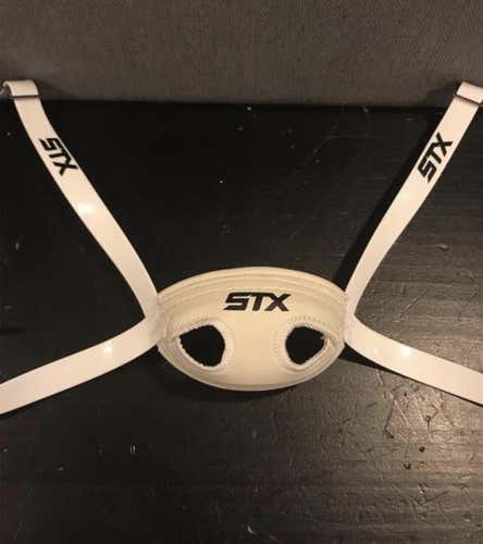 New STX White Chin Strap