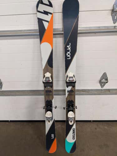 Used Kid's Volkl All Mountain Skis With Bindings