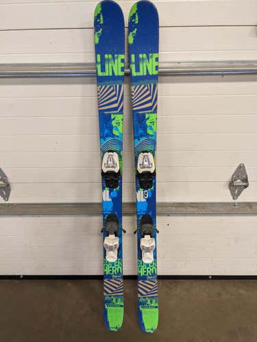 Used Kid's Line Park Skis With Bindings