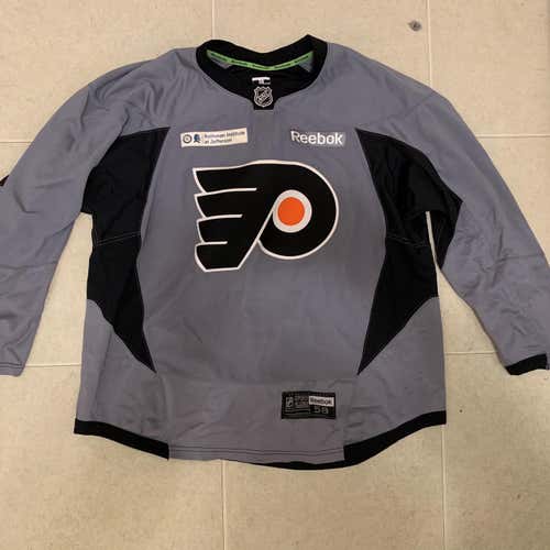 Gray Adult Size 58 Reebok Pro Stock Jersey