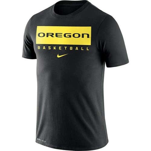 Oregon Ducks Nike Basketball Legend Shirt Black/Yellow Dri-Fit Men’s medium/M