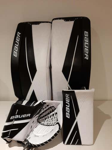 Used 34" Bauer Regular Goalie Full Set