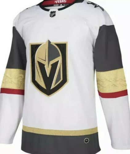 Adidas NHL Las Vegas Golden Knights Jersey Authentic Away White 252JA Size 50 M