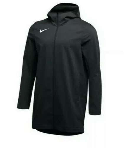 Nike Shield Jacket Repel Protect Black Basketball Hood Parka AJ6719-010 2XL-Tall