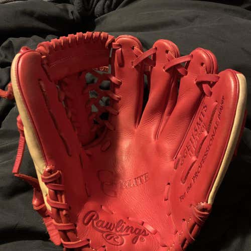 Red High School/College Infield Gold Glove Elite 11.5" Baseball Glove