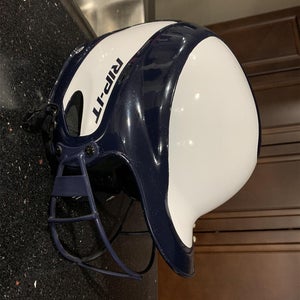 White Used 6 7/8 Other Batting Helmet
