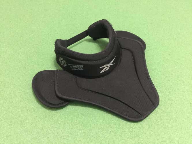 TG Reebok Neck Protector Hockey Goalie SR Senior Black Medium Large
