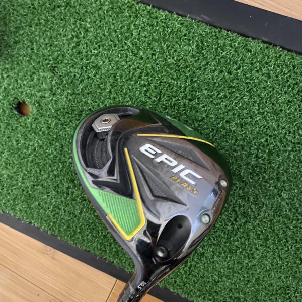 Men's Right Handed Epic Flash Sub Zero Stiff Flex 10.5 Loft Driver