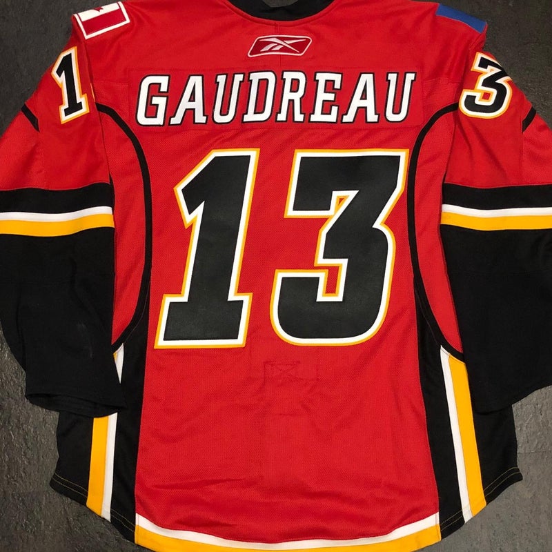 Calgary Flames NHL Adidas Indo Jersey Home/Red Tkachuk 40th Ann