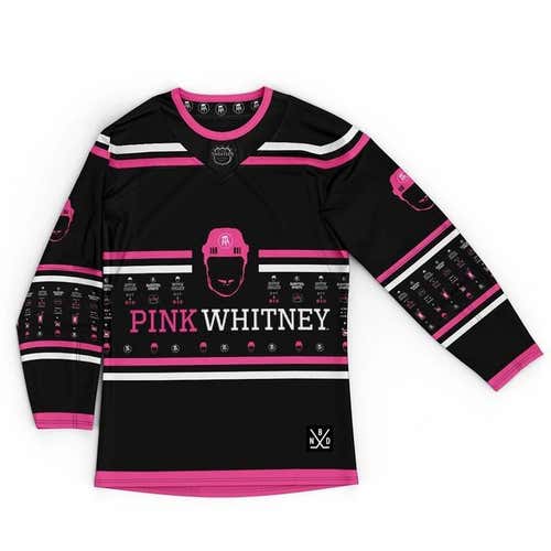 Pink Whitney Hockey Jersey Adult XL